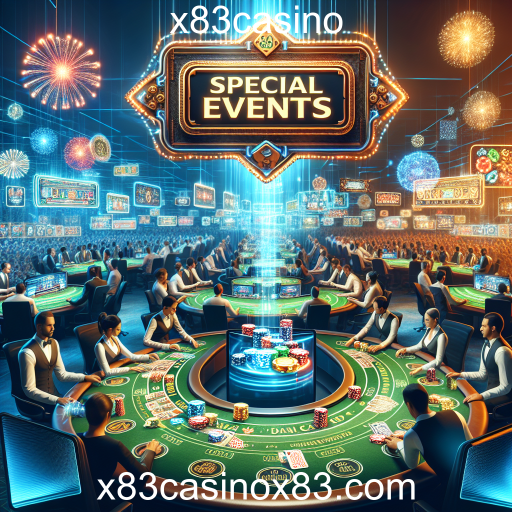 Descubra os Eventos Especiais do x83casino